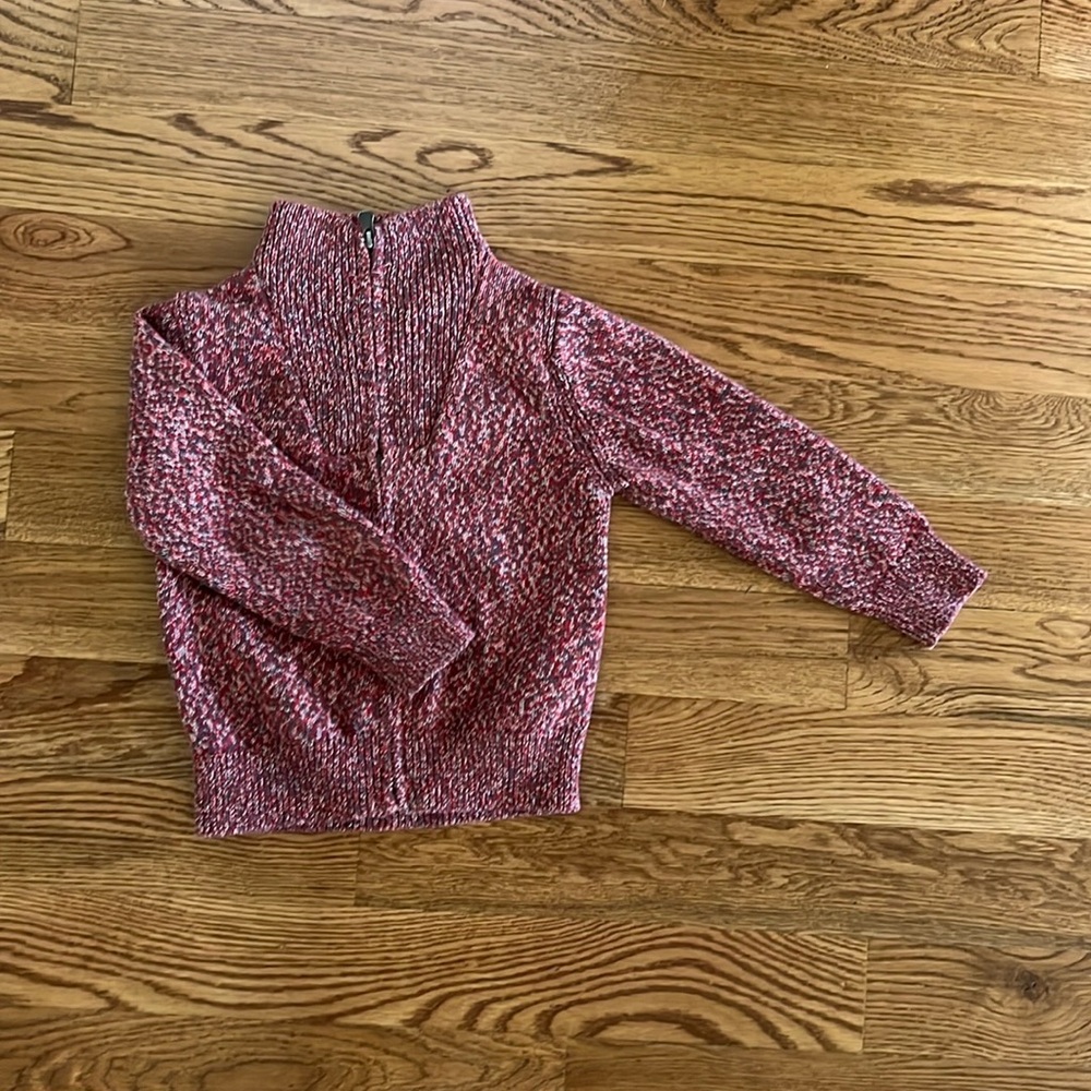 Gap Kids Pink and Cream Sweater Size 5